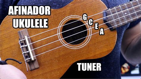 afinador ukulele